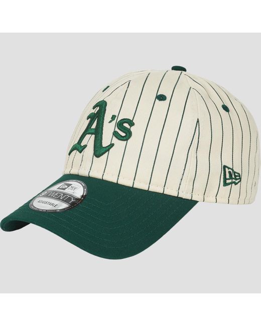 KTZ Green Cap Pinstripe 9twenty® Oakland Athletics Dkg