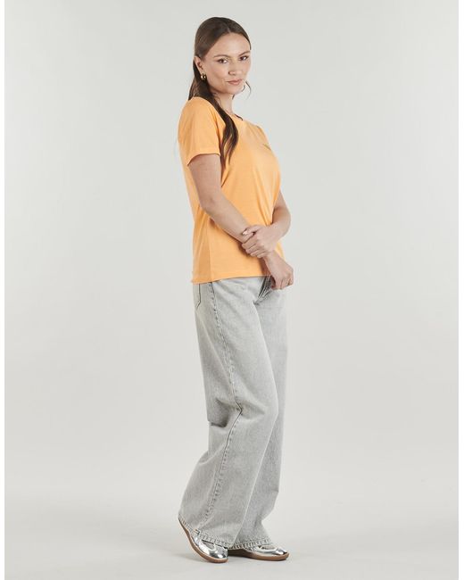 ONLY Orange T Shirt Onlkita Life