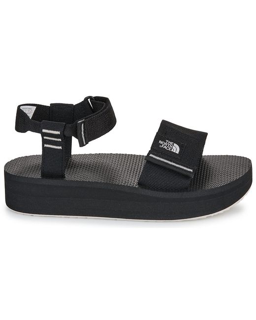 The North Face Black Wedge Sandals Skeena Platform