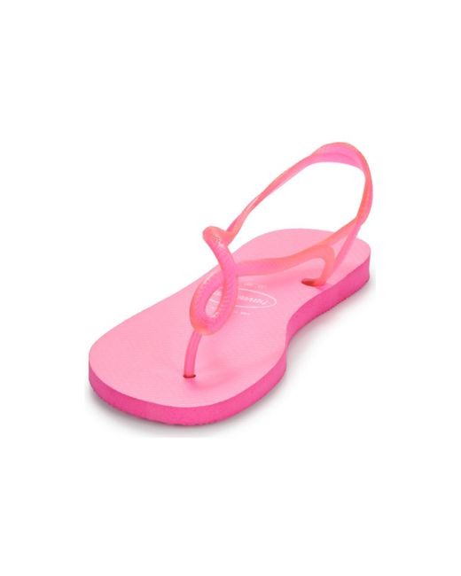 Havaianas Pink Sandals Luna Neon