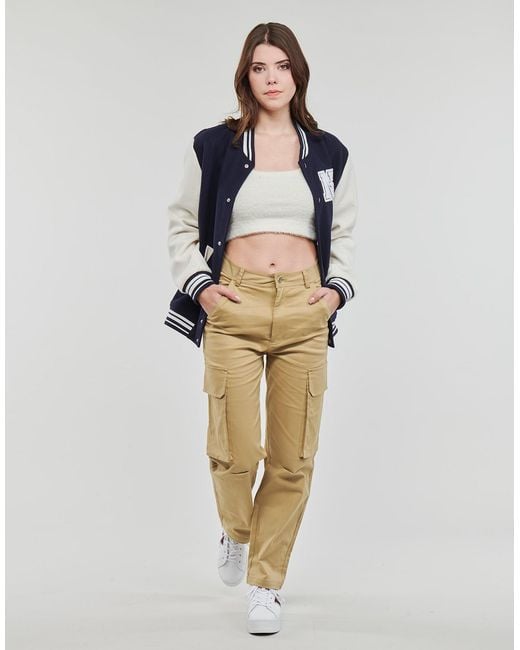 Moony Mood Natural Cargo Trousers Apaline