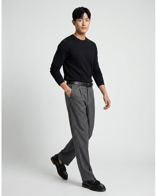 BOTD Black Sweater Oldman for men