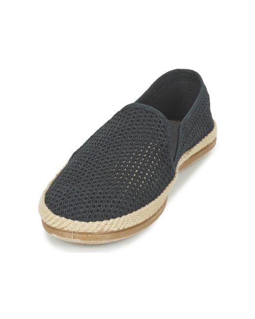 BAMBA by VICTORIA Blue Espadrilles / Casual Shoes Copete Elastico Rejilla Trenza for men