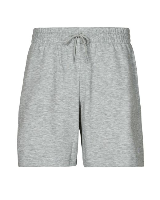 New Balance Gray Shorts French Terry Short for men