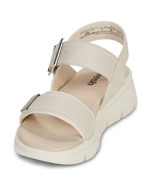 Refresh Metallic Wedge Sandals 175161