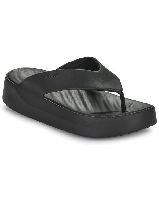 CROCSTM Black Flip Flops / Sandals (shoes) Getaway Platform Flip