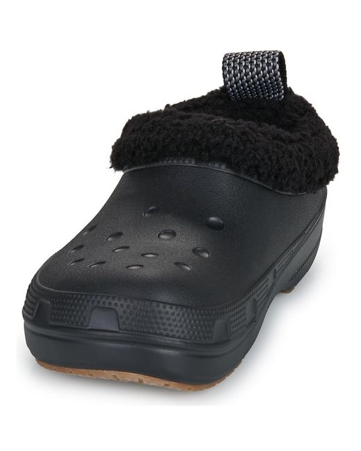 CROCSTM Black Clogs (shoes) Classic Lined Shorty