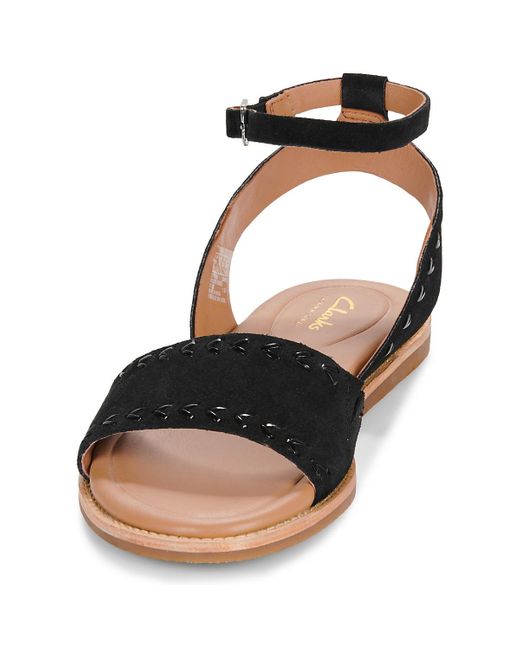 Clarks Black Sandals Maritime May