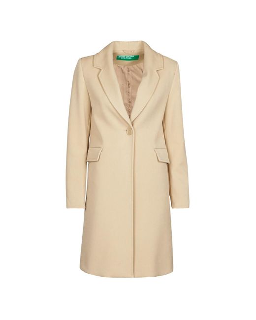 Camel coat benetton Clearance