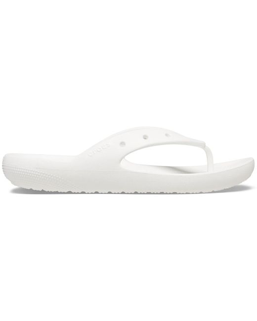 CROCSTM White Flip Flops / Sandals (shoes) Classic Flip