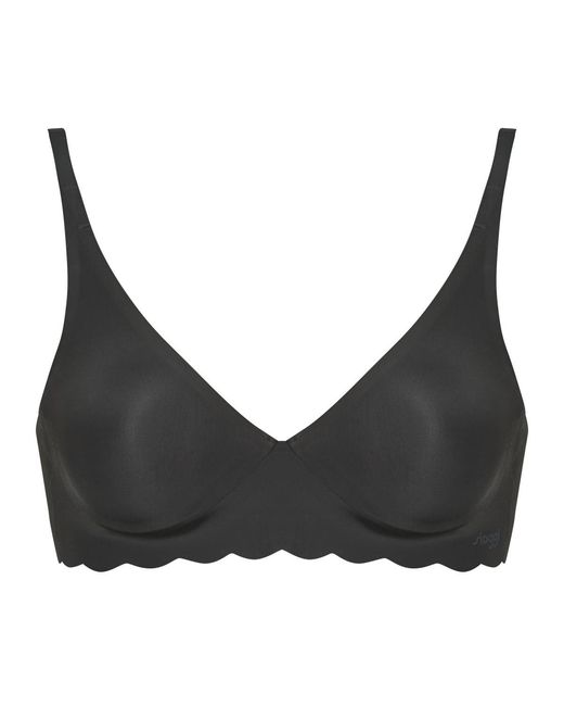 Sloggi Black Triangle Bras And Bralettes Zero Micro 2.0 Soft Bra