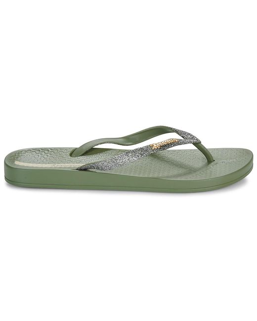 Ipanema Green Flip Flops / Sandals (shoes) Anat Lolita Fem