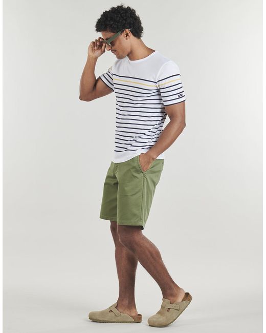 Armor Lux White T Shirt Remp for men