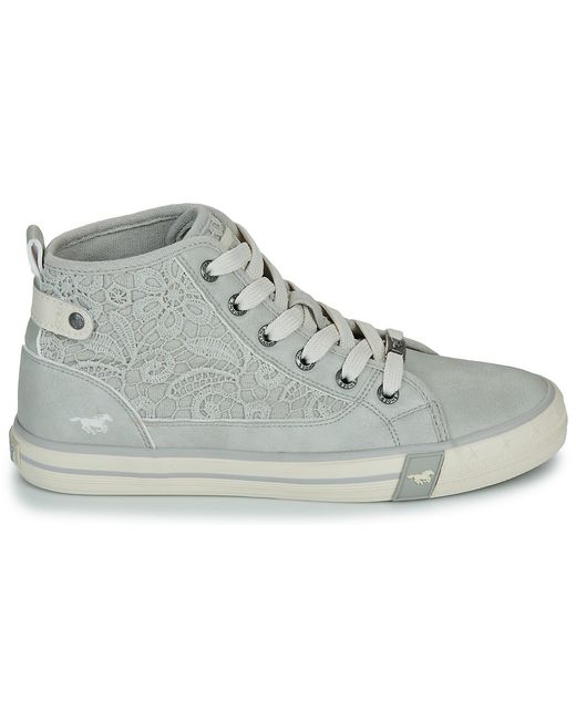 Mustang Gray Shoes (high-top Trainers) 26m0242001-grey