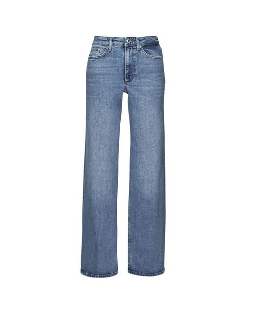 ONLY Blue Flare / Wide Jeans Onljuicy Hw Wide Leg Rea365