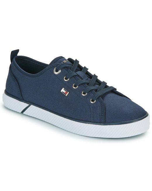 Tommy Hilfiger Blue Shoes (trainers) Vulc Canvas Sneaker