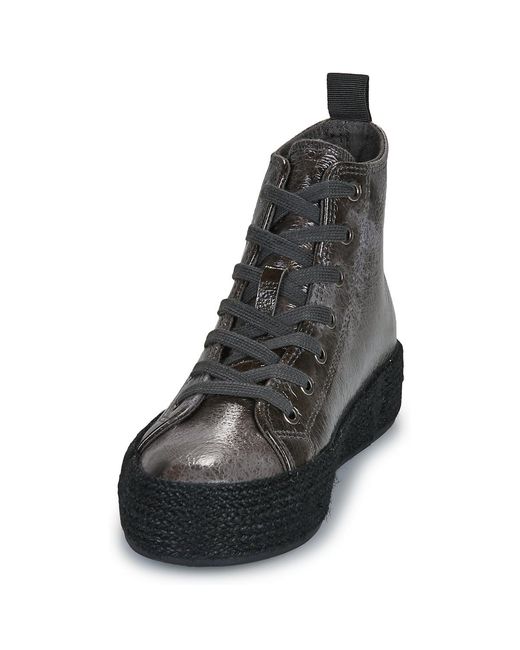 Chattawak Black Shoes (high-top Trainers) Bamaco