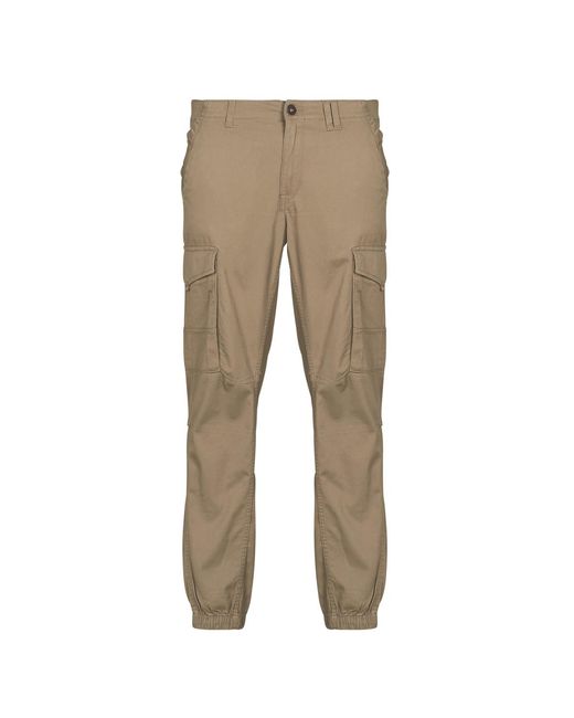 Jack & Jones Natural Cargo Trousers Jpstpaul for men