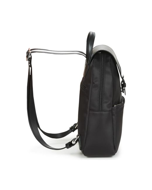 Hexagona Black Backpack Pop