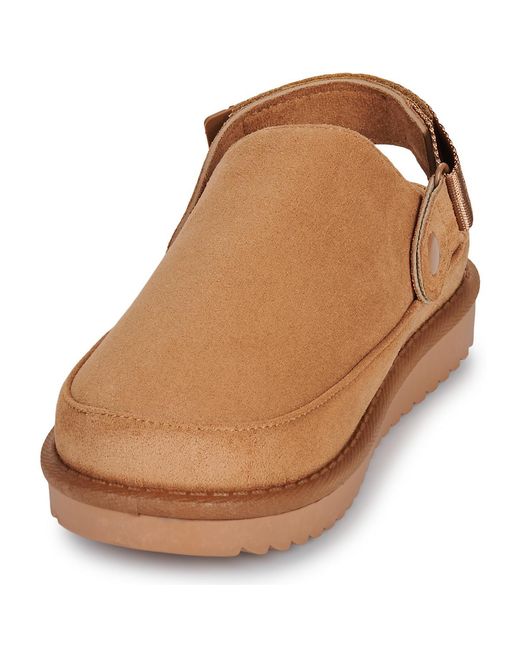 Moony Mood Brown Flip Flops Kayla