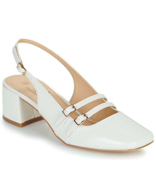 Moony Mood White Heels Estele