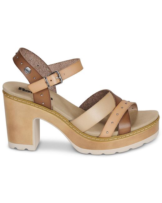 Refresh Metallic Heeled Sandals 175207