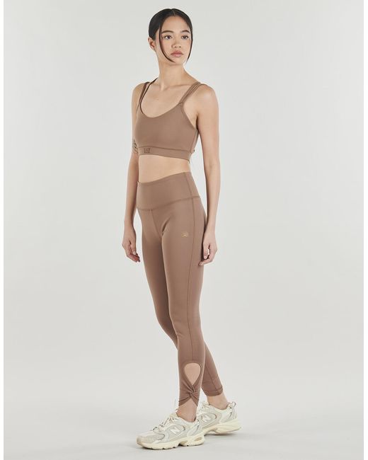 EA7 Brown Sport Bras Fullness Vigor7 Bra
