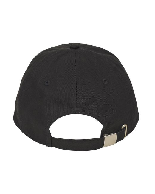 Calvin Klein Black Cap Monologo Embroidery Baseball Cap