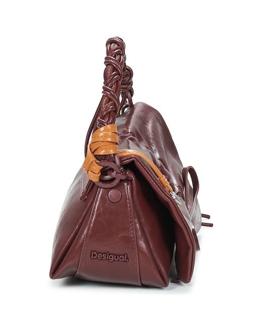 Desigual Purple Shoulder Bag Bag Rodio Naron Mini Flap