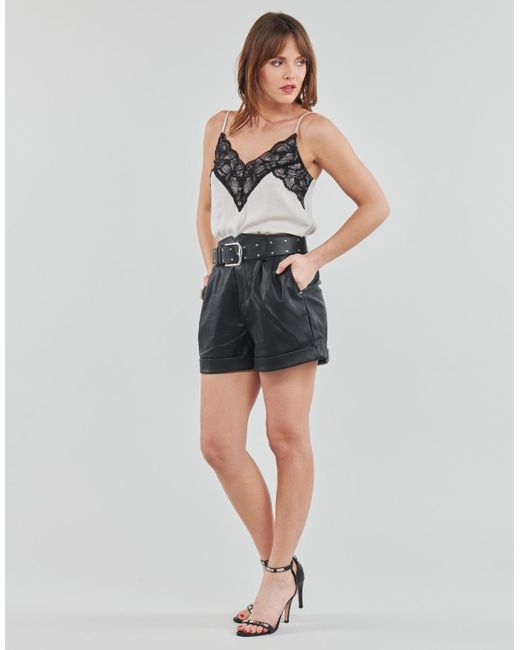 Morgan Black Shinga Shorts