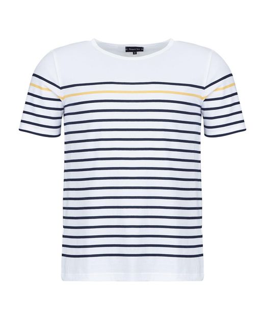 Armor Lux White T Shirt Remp for men