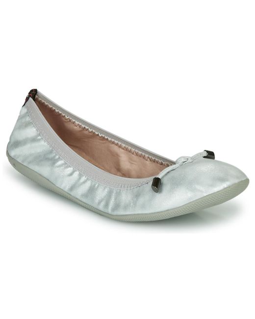 Les Petites Bombes Gray Ava Shoes (pumps / Ballerinas)