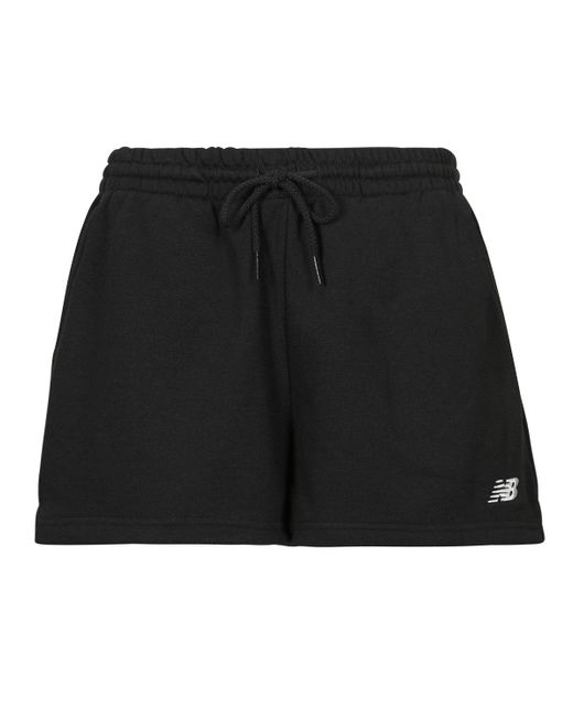 New Balance Black Shorts French Terry Short