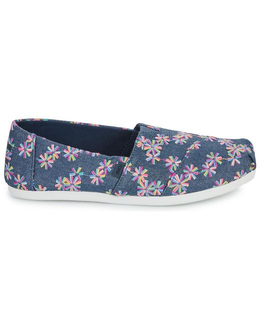 TOMS Blue Espadrilles / Casual Shoes Alpargata