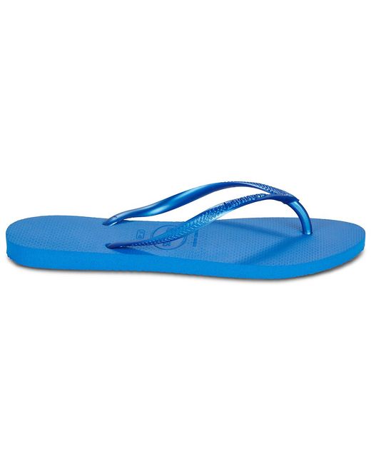 Havaianas Blue Flip Flops / Sandals (shoes) Slim