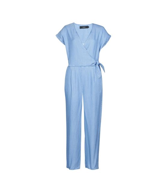 Vero Moda Blue Vmlaura Jumpsuit