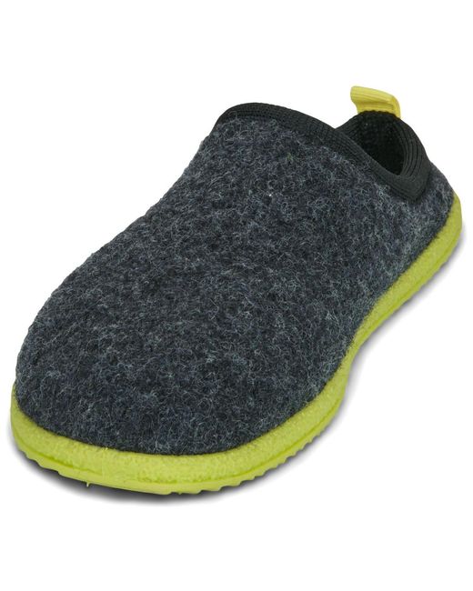 Giesswein Blue Flip Flops Woolpops for men