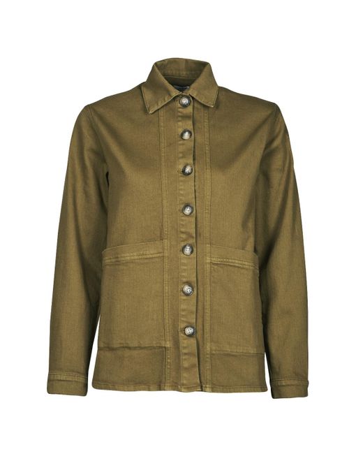 Betty London Green Ovest Denim Jacket