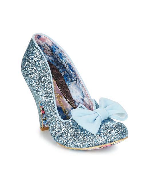 Irregular Choice Blue Nick Of Time Heels