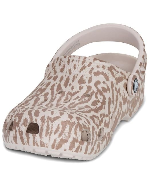 CROCSTM Pink Clogs (shoes) Classic Pop Animal Clog