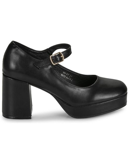 Moony Mood Black Heels Selene
