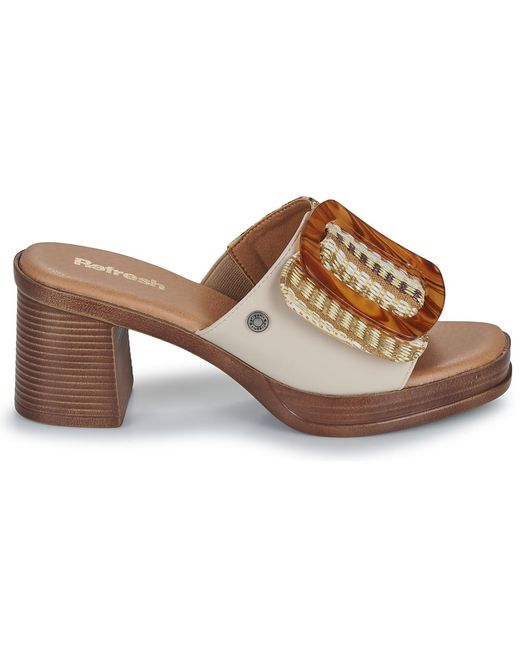 Refresh Brown Mules / Casual Shoes 172522