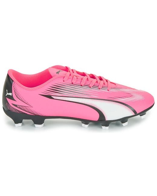 PUMA Pink Football Boots Ultra Play Fg/ag