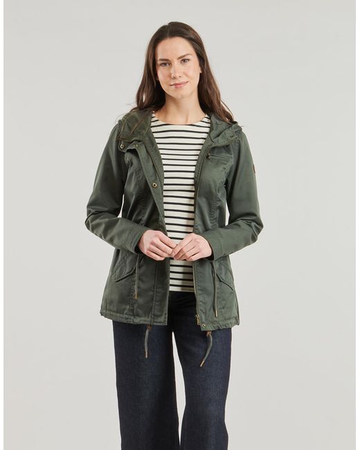 ONLY Green Parka Onllorca