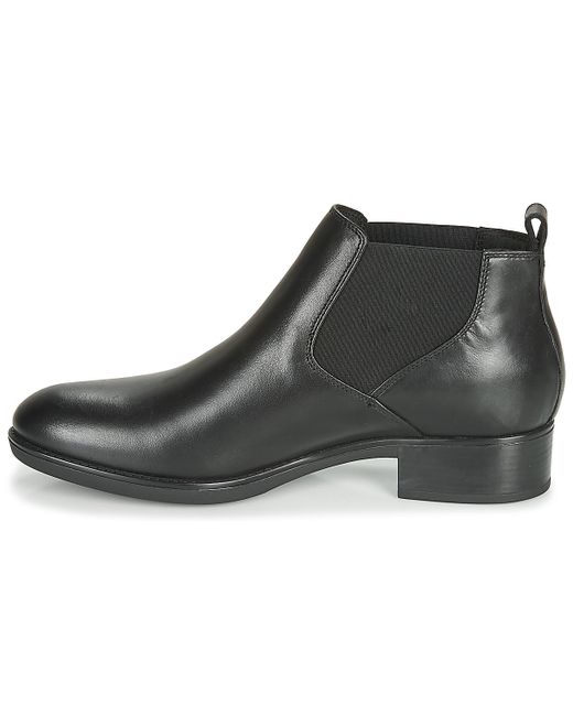 Geox D Felicity Np Abx C Mid Boots in Black | Lyst UK