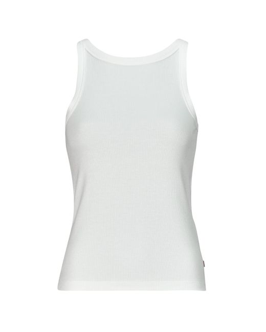 Levi's White Tops / Sleeveless T-shirts Dreamy Tank