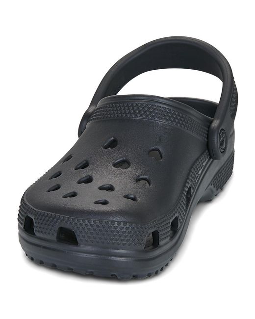 CROCSTM Black Clogs (shoes) Classic Hearts Cut Out Clog