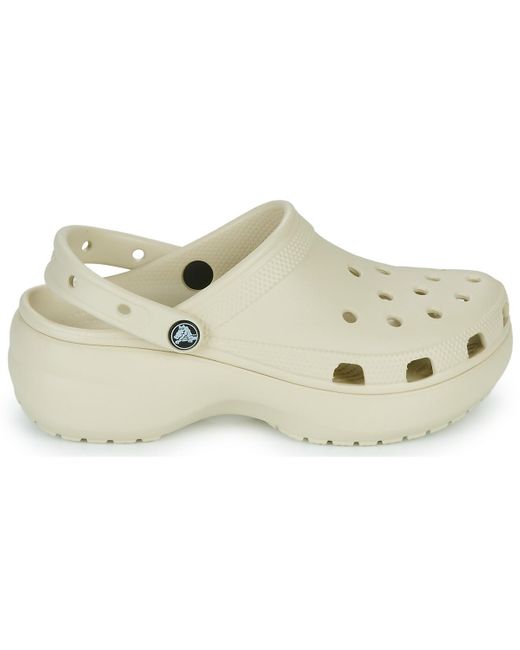 CROCSTM Metallic Classic Platform Clog W Clogs (shoes)