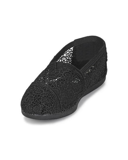 TOMS Black Alpargata Espadrilles / Casual Shoes