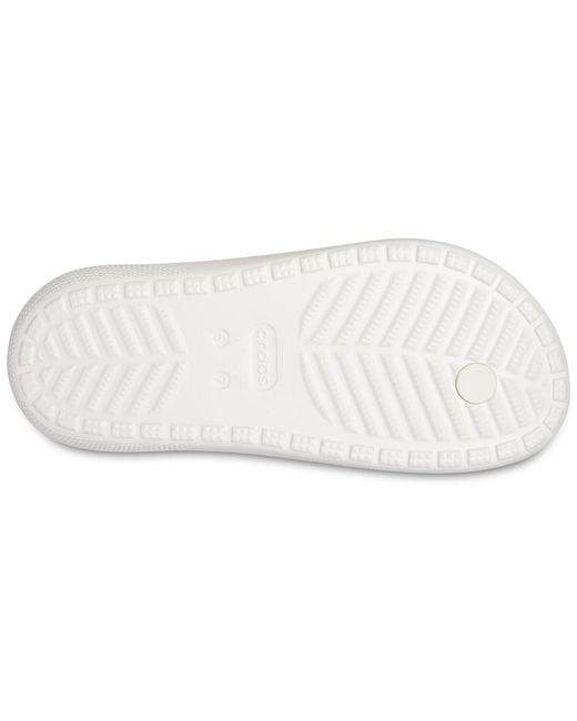 CROCSTM White Flip Flops / Sandals (shoes) Classic Flip